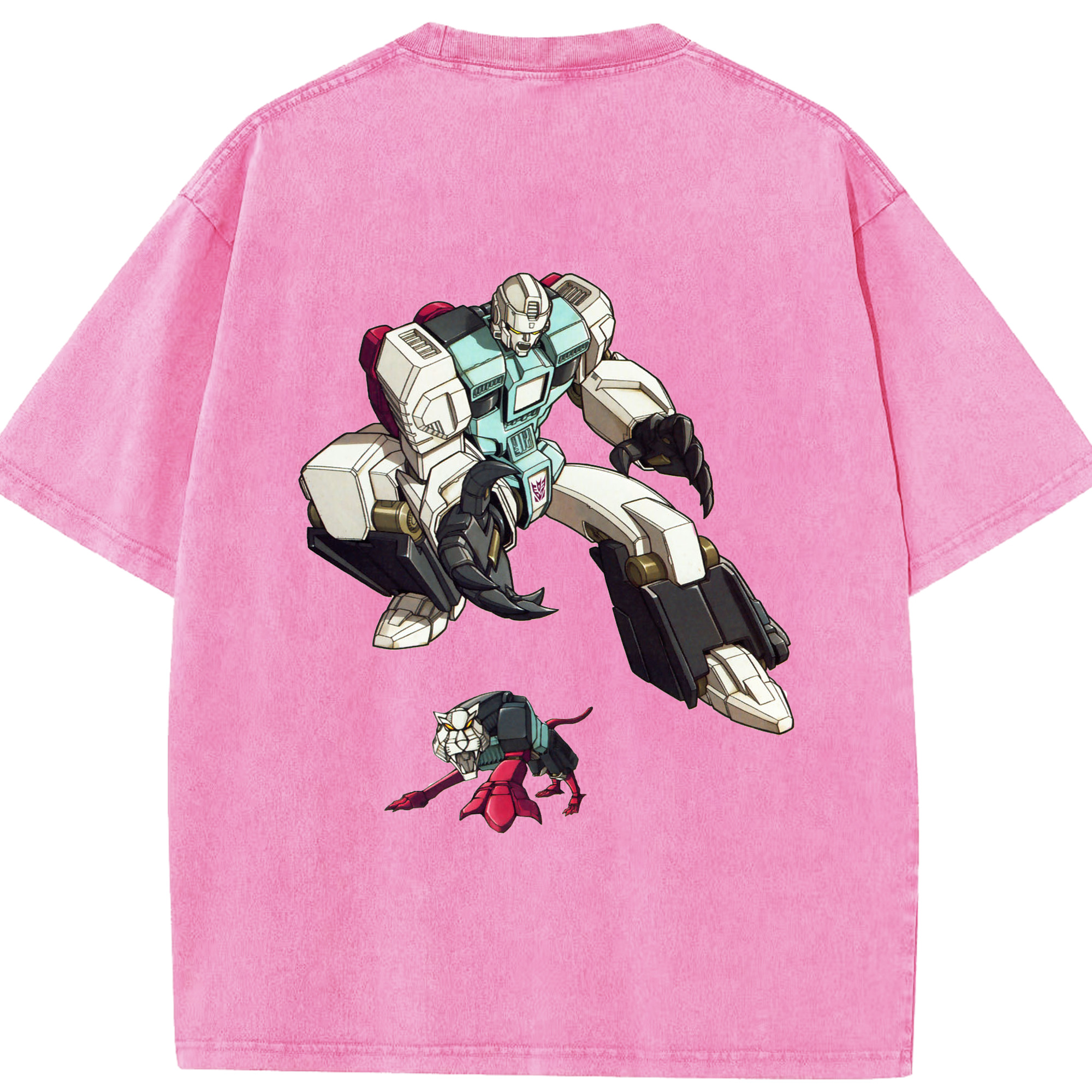 （画像用）  綿100% ヴィンテージ風 半袖Tシャツ（背面プリント）